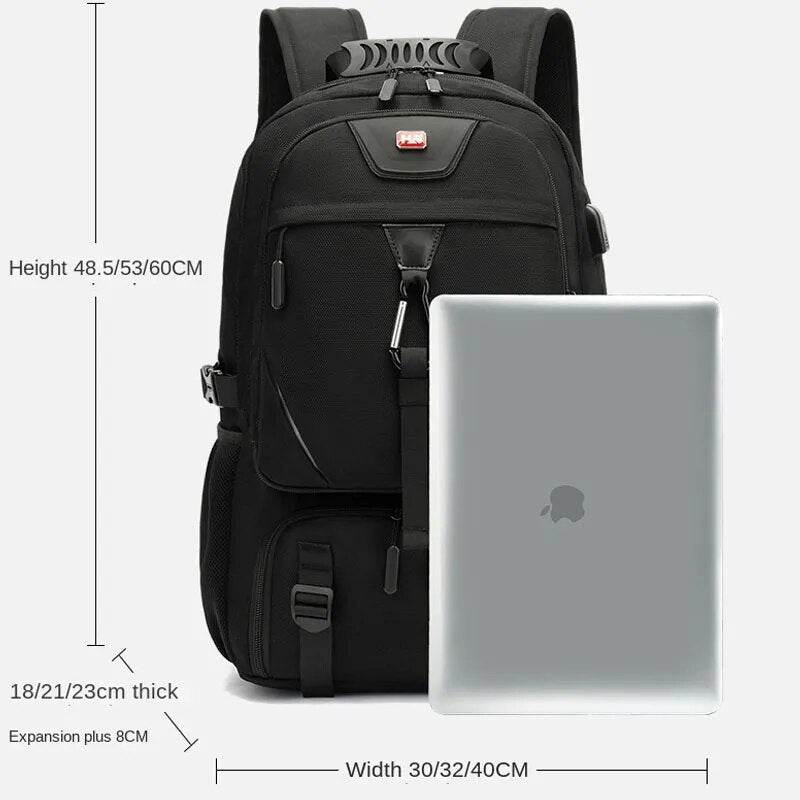 USB-portos hátizsák nagy kapacitással (50-80L) - UrbanTrail