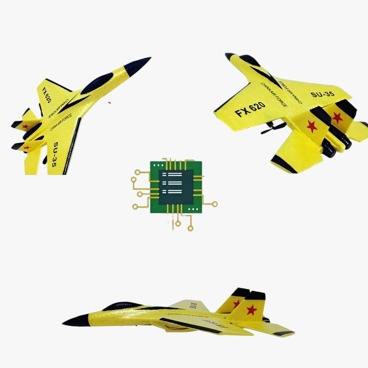 LED-sikló FalconAir – RC-repülőgép lebegőhatással és távirányítóval