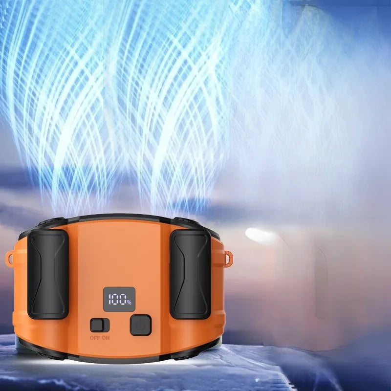 Kültéri Kétcsatornás Derék és Nyak Ventilátor Két Szellőzőnyílással – WindMate