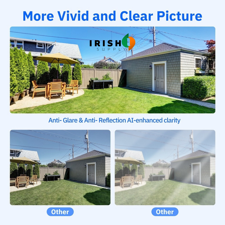 Smart AI Window Security Camera with Night Vision 4