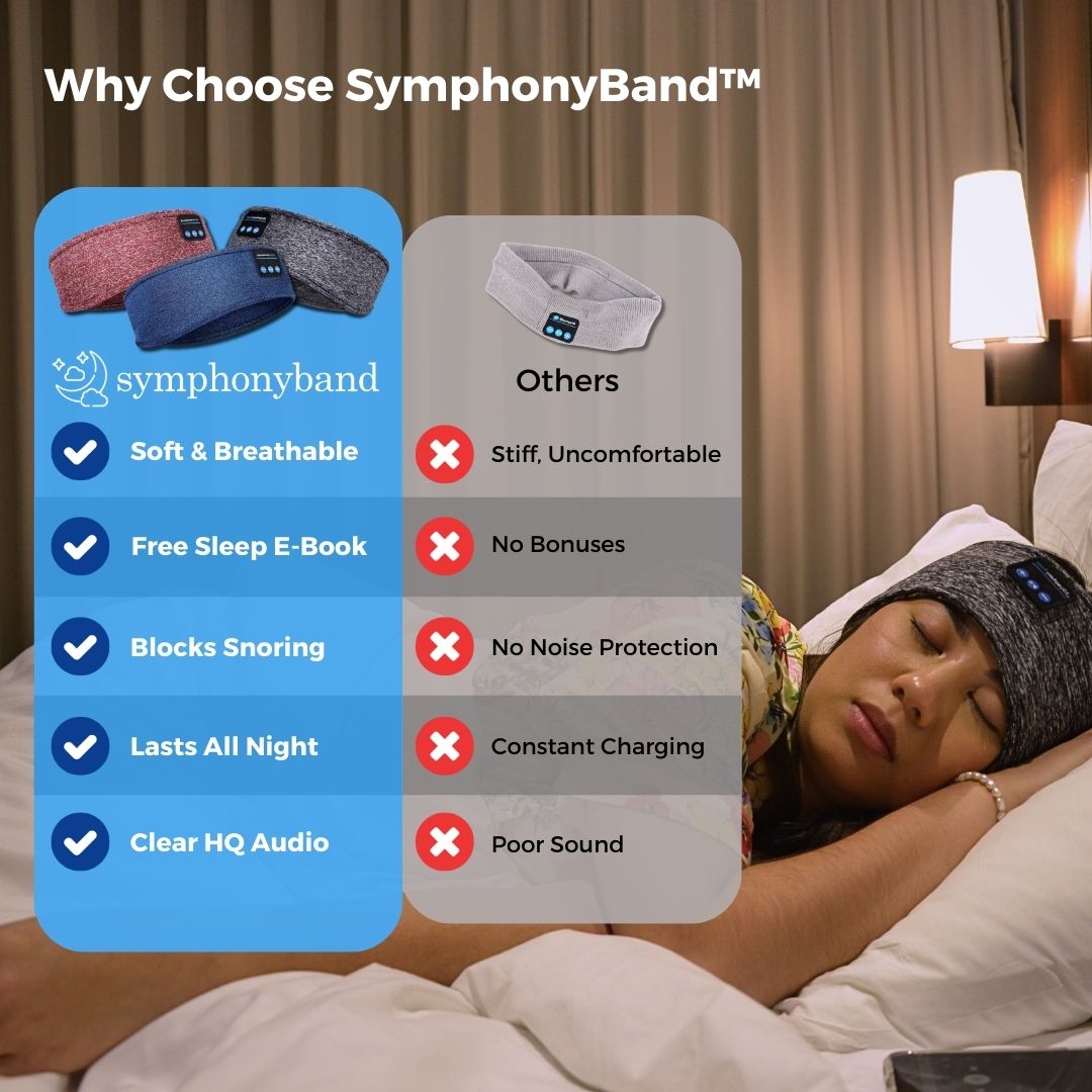 SymphonyBand™ Alvás Fejhallgató