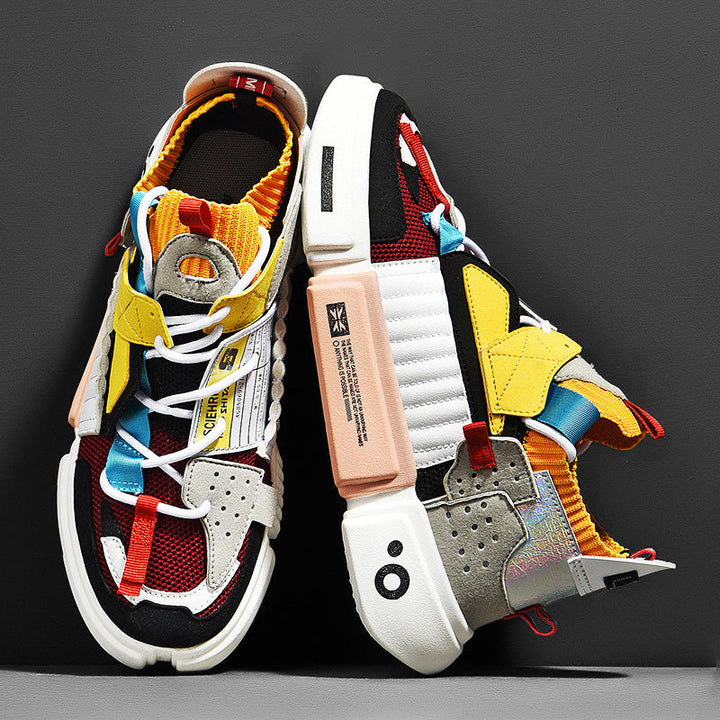 AA_Bad Conversion-Trendi Városi Férfi Sneakers - Mason