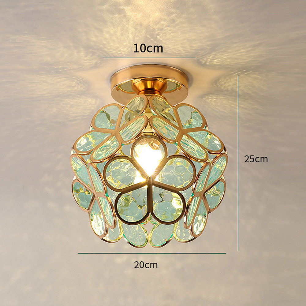 Üveg Virág Mennyezet világító - FloraGlow