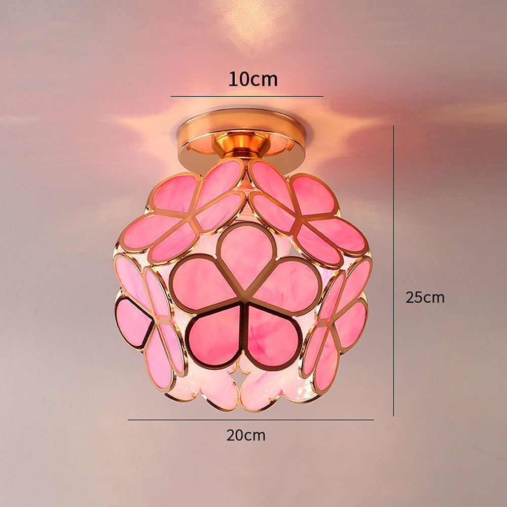 Üveg Virág Mennyezet világító - FloraGlow