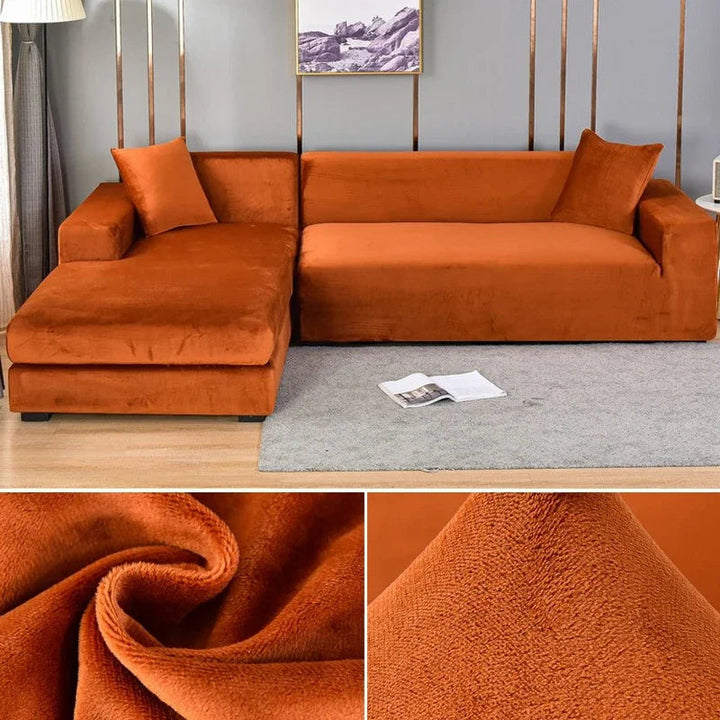 AA_Bad Conversion-Stretch Fluwelen Kanapéhuzat Luxus Kivitelben – Sofina