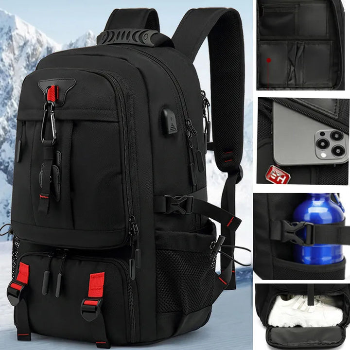 USB-portos hátizsák nagy kapacitással (50-80L) - UrbanTrail