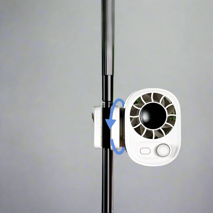 Hipacool Hordozható Autó Klip Ventilátor 360°-os Forgással és 100 Sebességgel – ClipAir