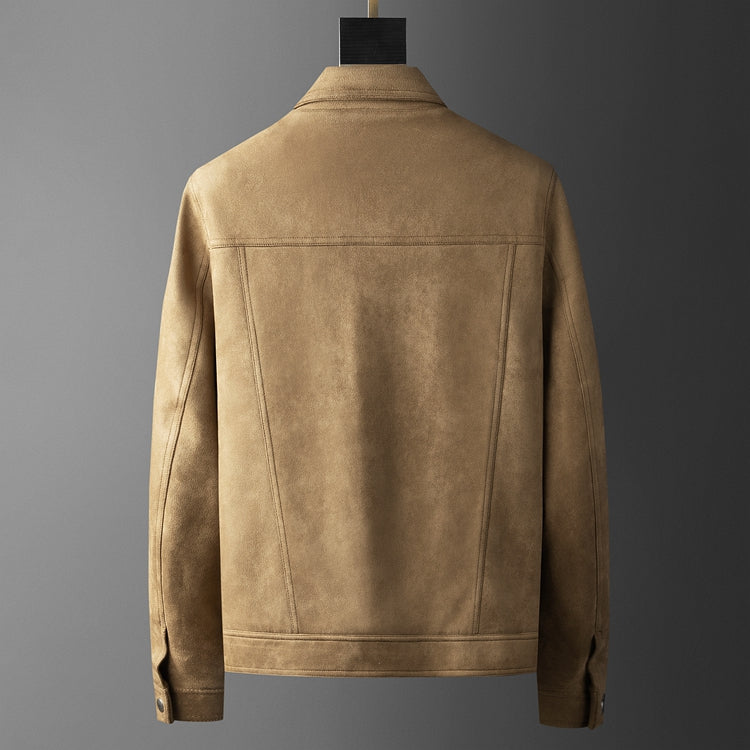 Suède Look Férfi Kabát – Rafael