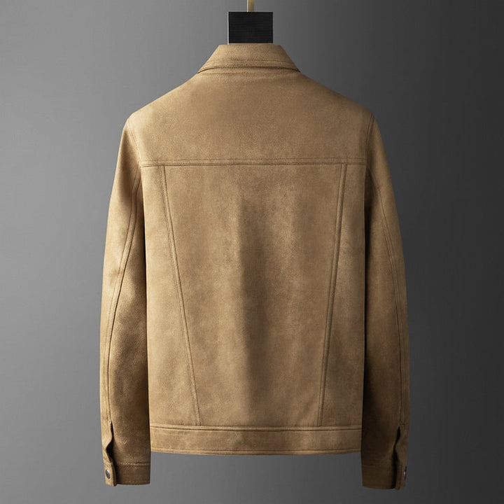 Suède Look Férfi Kabát – Rafael