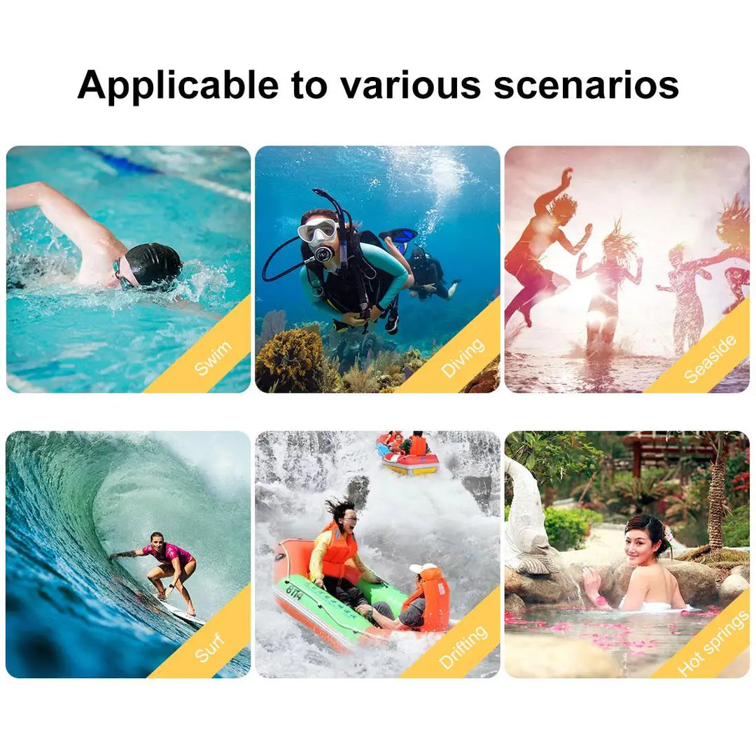 Vízálló búvártok iPhone-hoz 40 m mélységvédettel és érintésvezérléssel – AquaShield