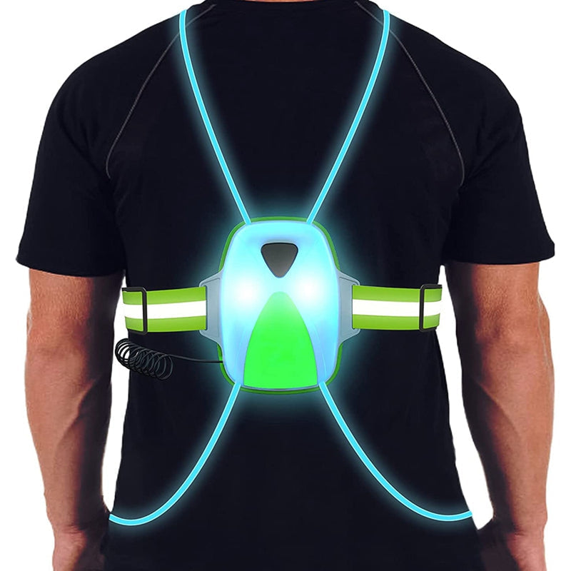 LED Biztonsági Mellény Futáshoz - ReflectSafe