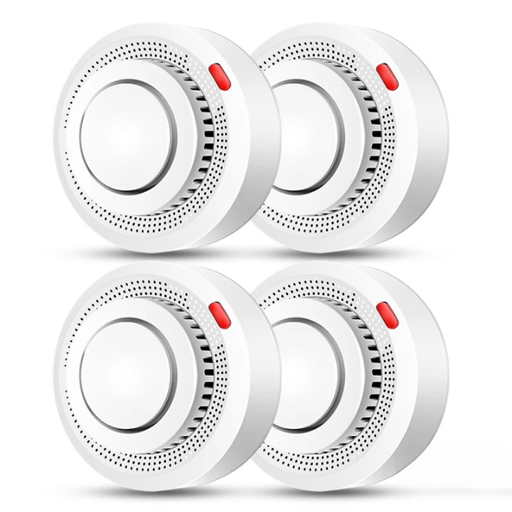 Intelligens WiFi Füstérzékelő Tűzjelző 85dB – SafeSense