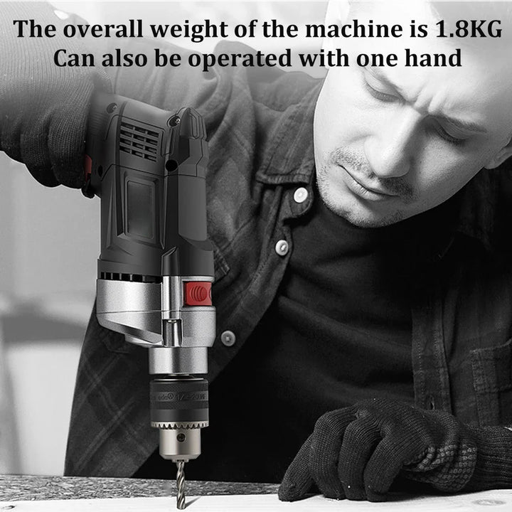 780W Elektromos Kalapács és Fúró Változó Sebességgel – DrillForce