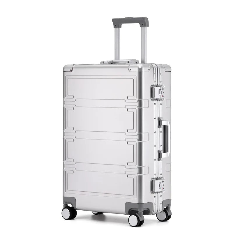 AA OOS Teljes alumínium keménytokos bőrönd – Pristina