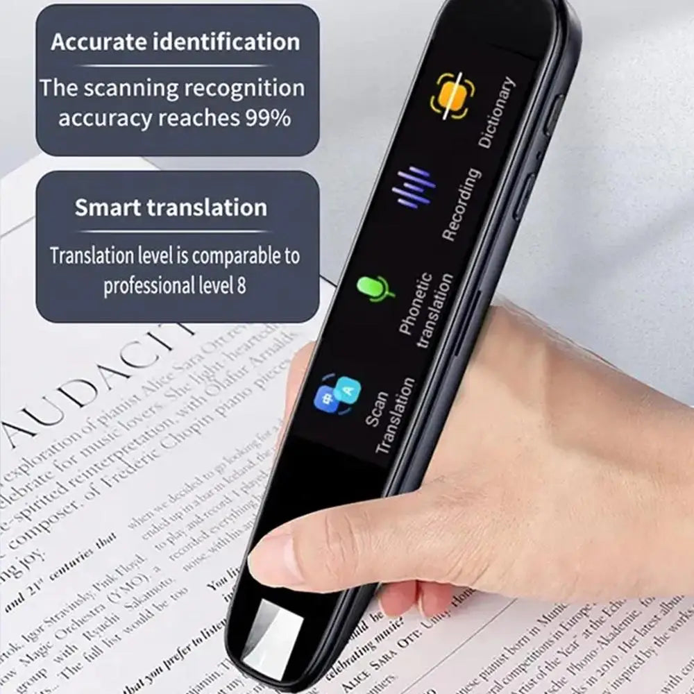 Intelligens Fordító Toll offline beolvasással és 123 nyelv támogatással