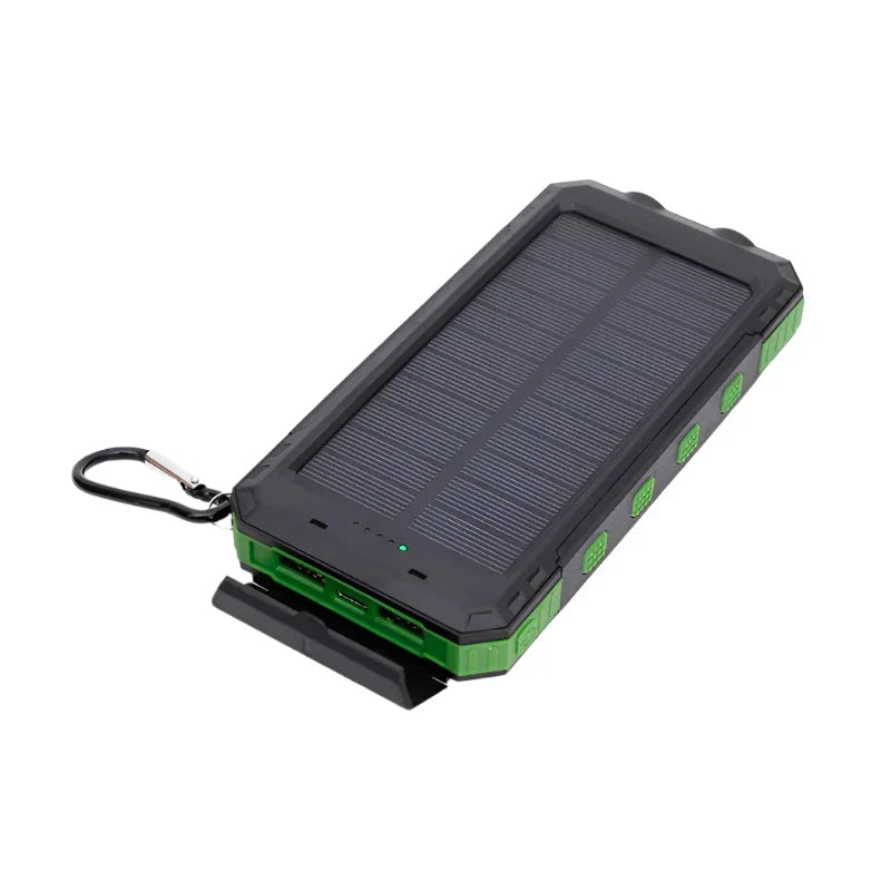 AA NOT AVAILABLE Napenergia Powerbank zseblámpával - SolarCharge Pro