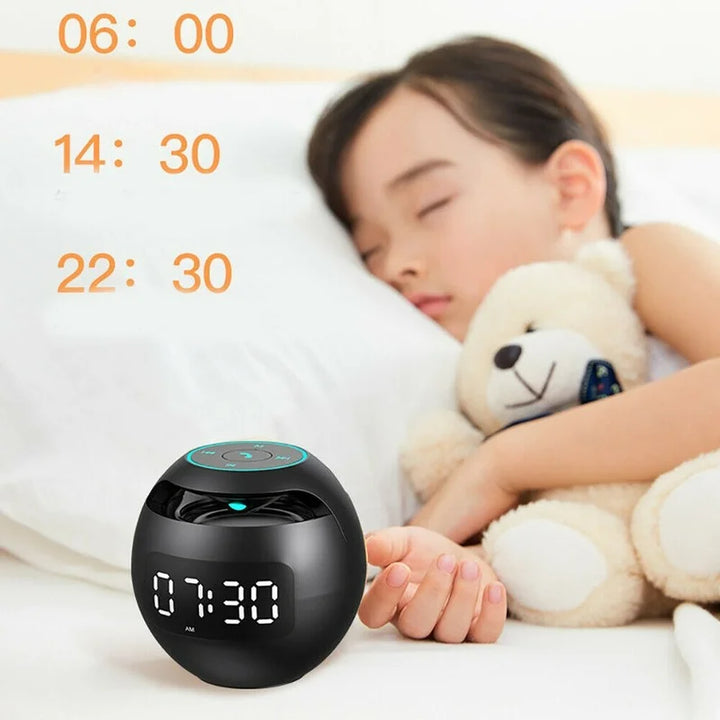 Többfunkciós Ébresztőóra – GlowBeep Hangszórós Óra