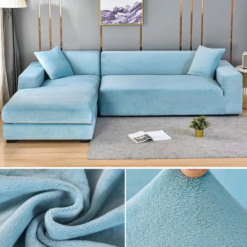 AA_Bad Conversion-Stretch Fluwelen Kanapéhuzat Luxus Kivitelben – Sofina
