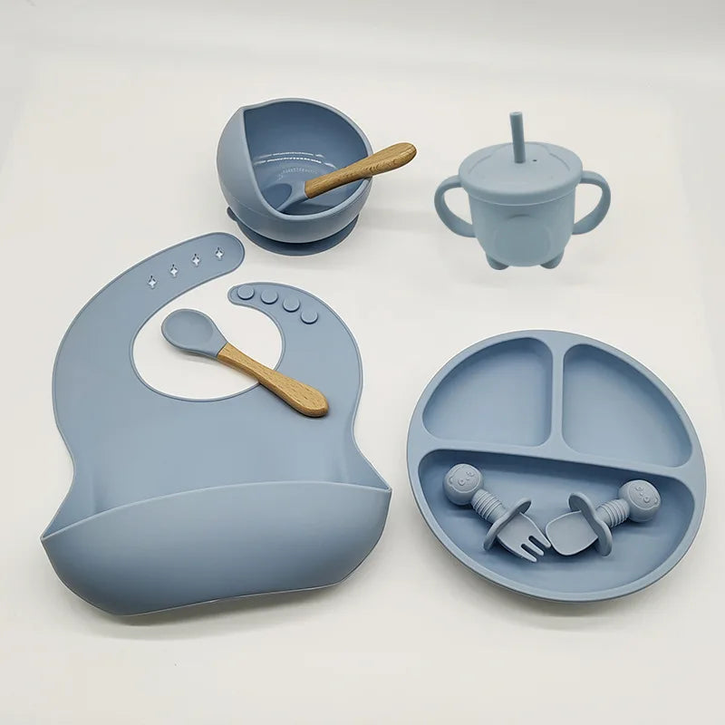 Silicone étkészlet babák számára - TinyBites