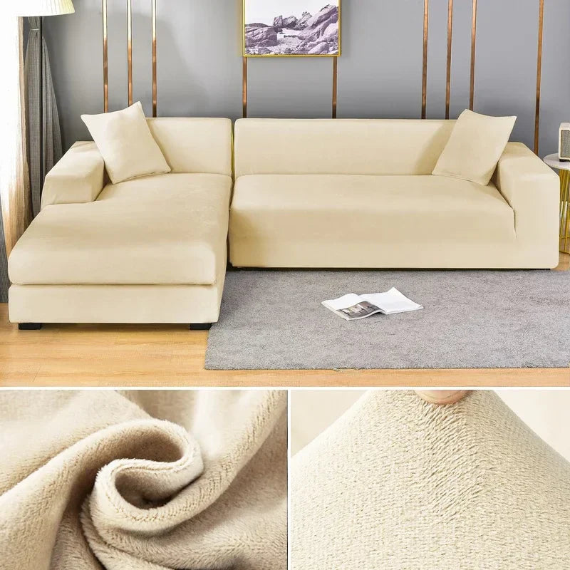 AA_Bad Conversion-Stretch Fluwelen Kanapéhuzat Luxus Kivitelben – Sofina