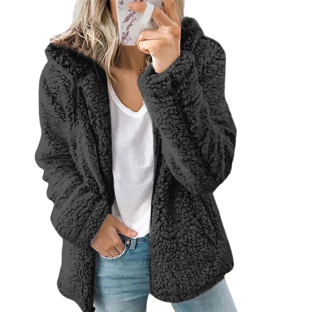 Női Teddy-fleece kabát - Liora