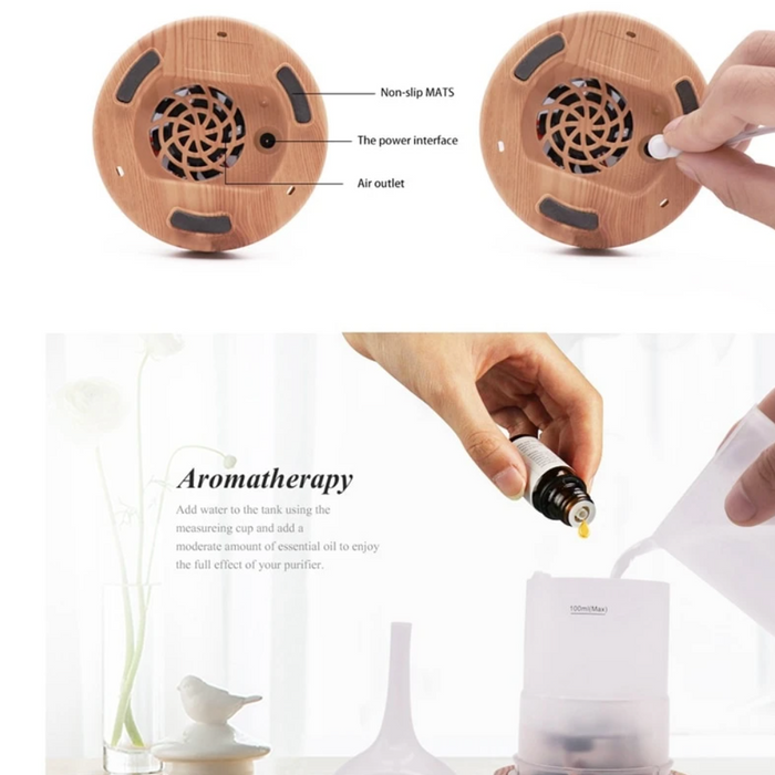Nyugtató és Hangulatos Aromadiffúzor - AuroraGlow