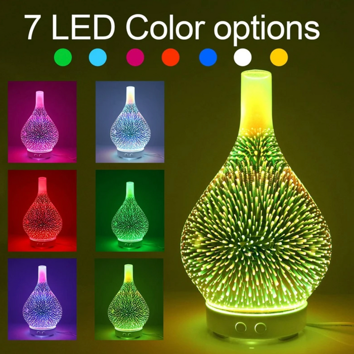 Nyugtató és Hangulatos Aromadiffúzor - AuroraGlow