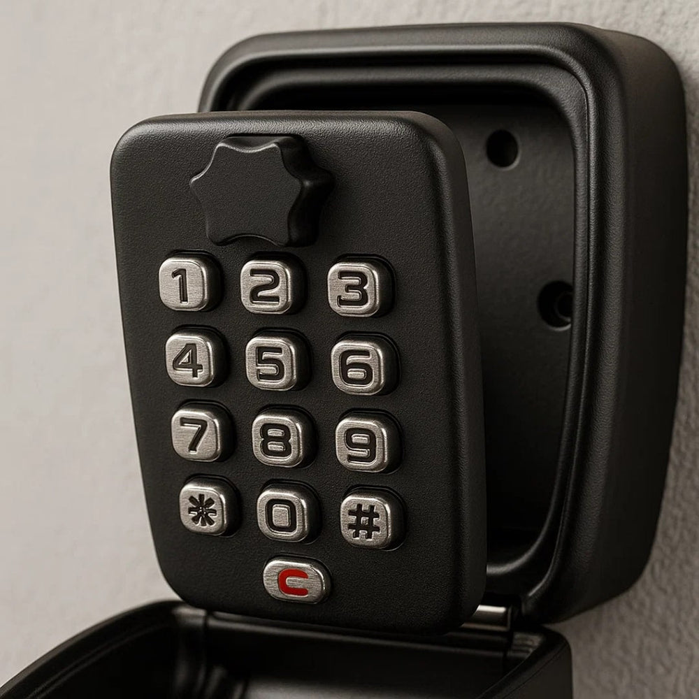 Key Safe with Code | Weatherproof Metal | Adjustable Combination Lock 2