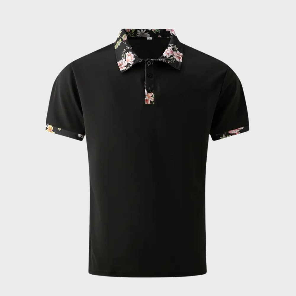 AA_Bad Conversion-Férfi Polo Diszkrét Mintával - Noah