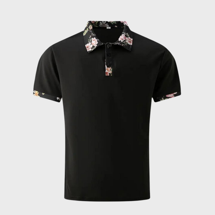 AA_Bad Conversion-Férfi Polo Diszkrét Mintával - Noah