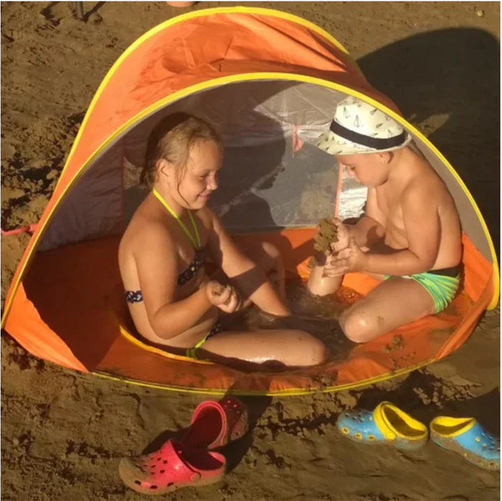 Babytábor UV-védelemmel és Mini Medence – SunShell