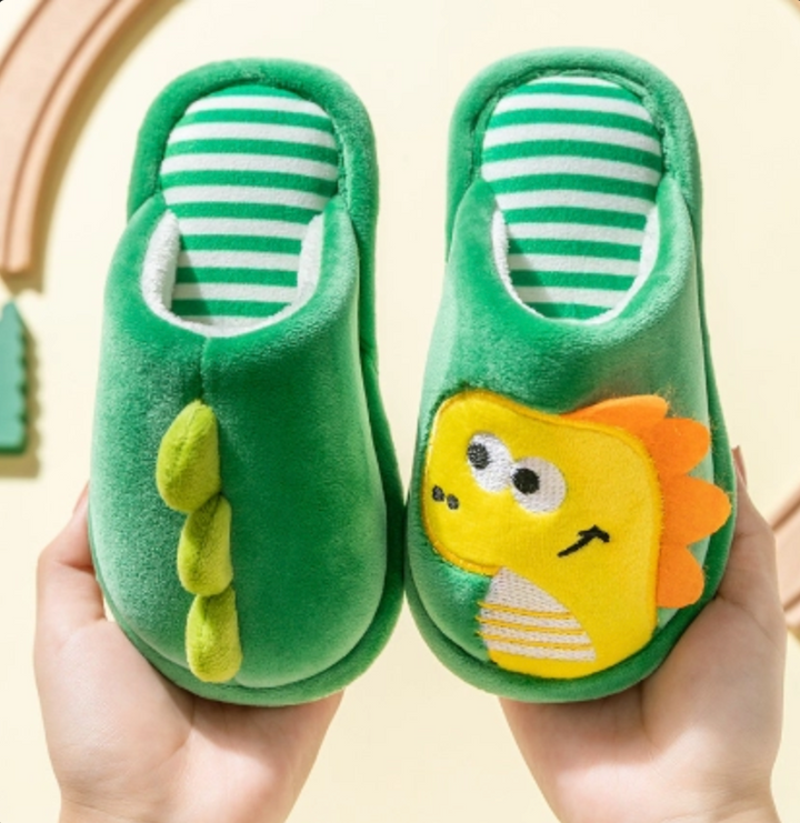 Gyerek papucs dino mintával – RoarySteps