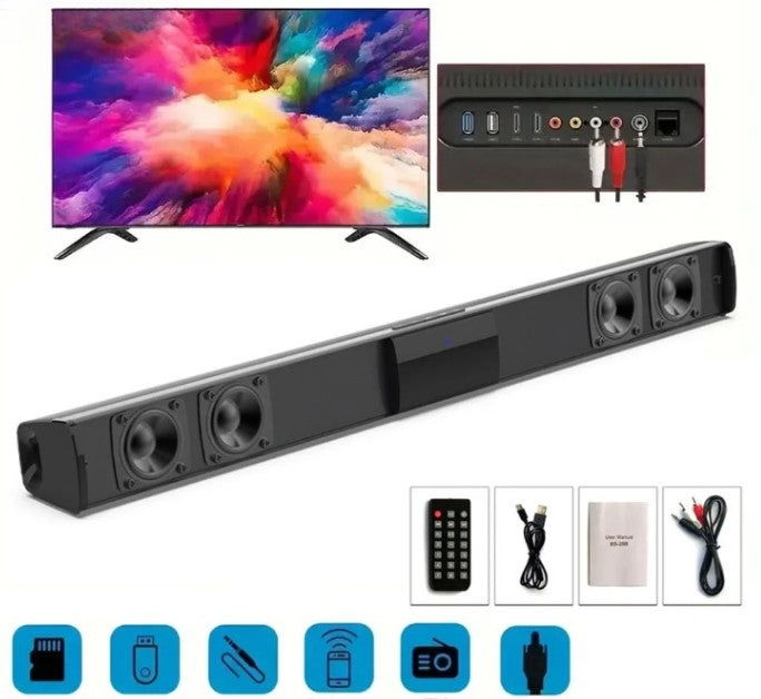 Vezeték nélküli Bluetooth hangszóró sztereo rendszer FM és USB – CineWave