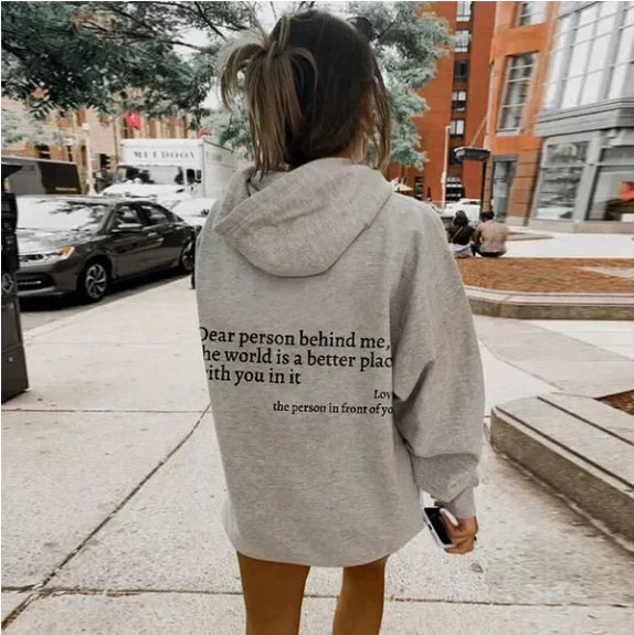 Inspiráló Casual Hoodie - Alex