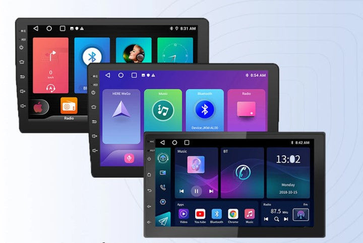 Univerzális Android autós lejátszó érintőképernyővel, GPS-szel és vezeték nélküli CarPlay-jel
