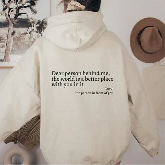 Inspiráló Casual Hoodie - Alex