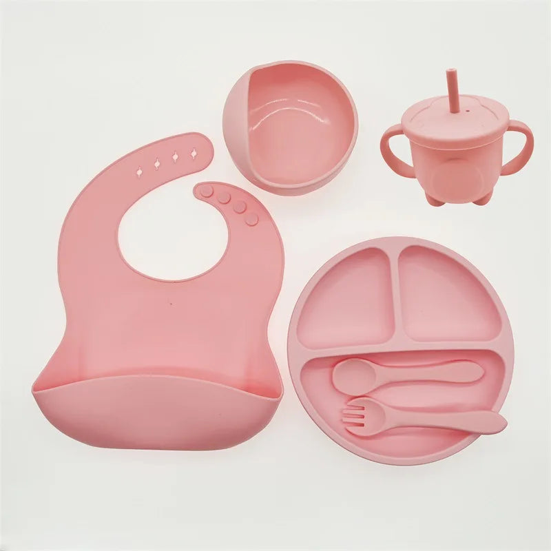 Silicone étkészlet babák számára - TinyBites