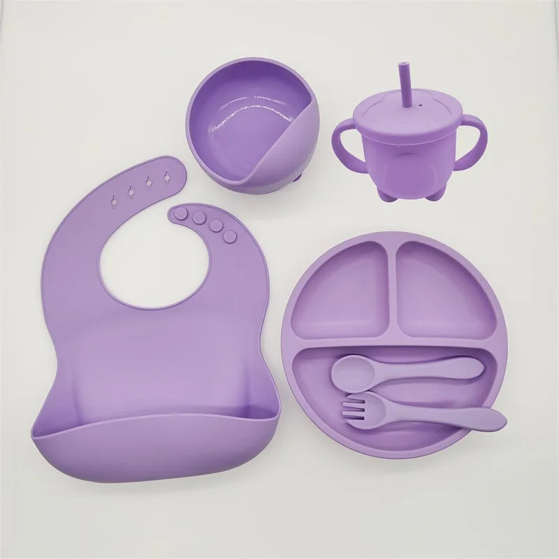 Silicone étkészlet babák számára - TinyBites