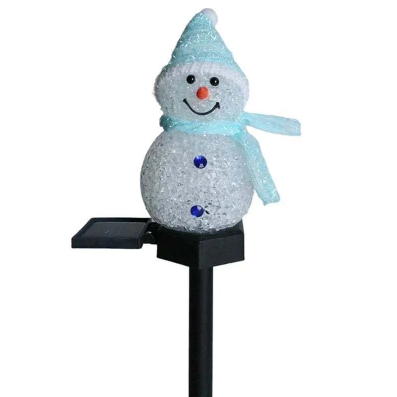Napelem energia Hóember Lámpa - SolarSnow