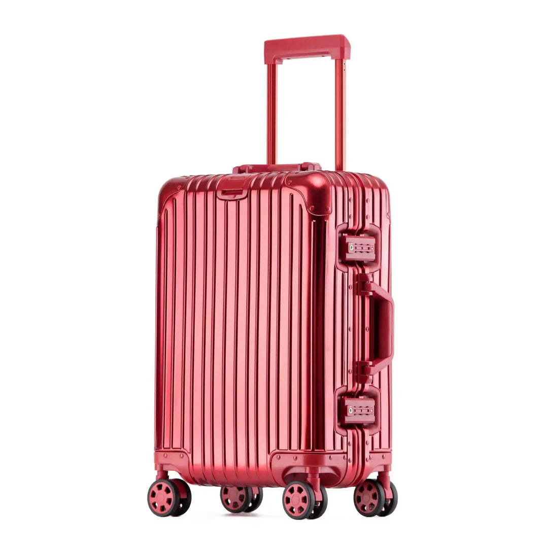 AA NOT AVAILABLE Alumínium-Magnézium kemény fedelű bőrönd – Tirana