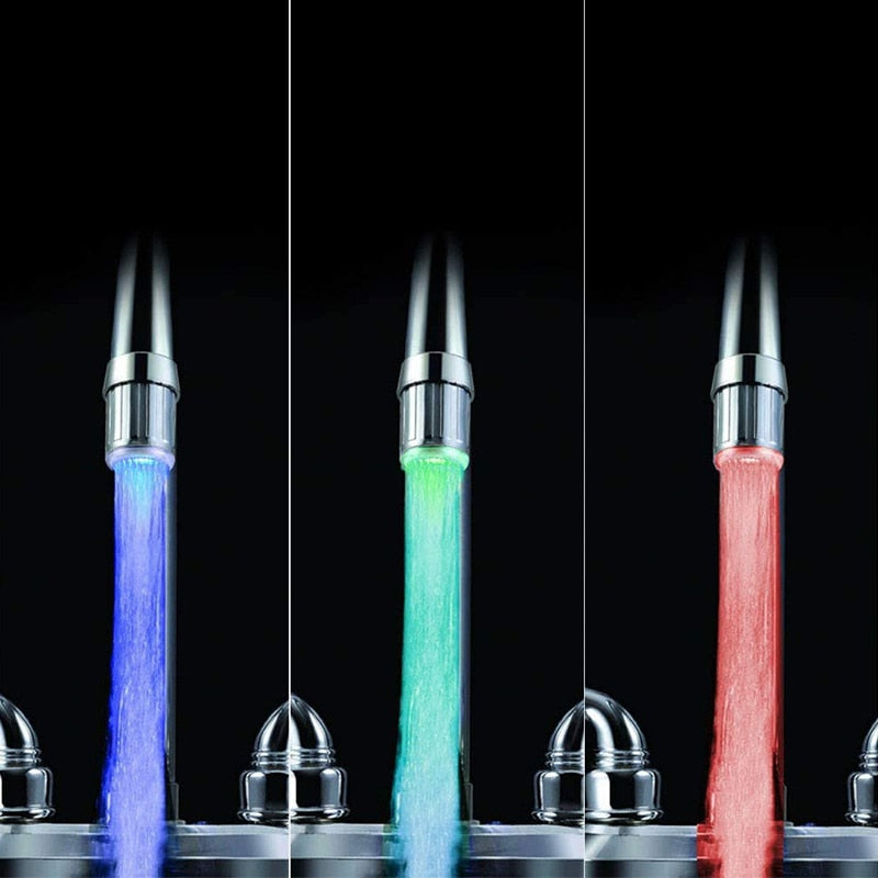 Színes Vízcsap LED - AquaGlow