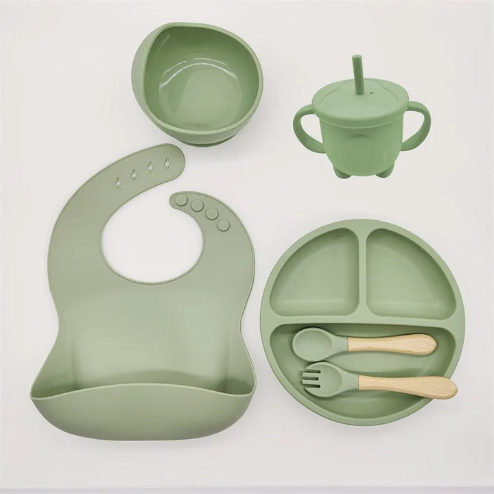 Silicone étkészlet babák számára - TinyBites