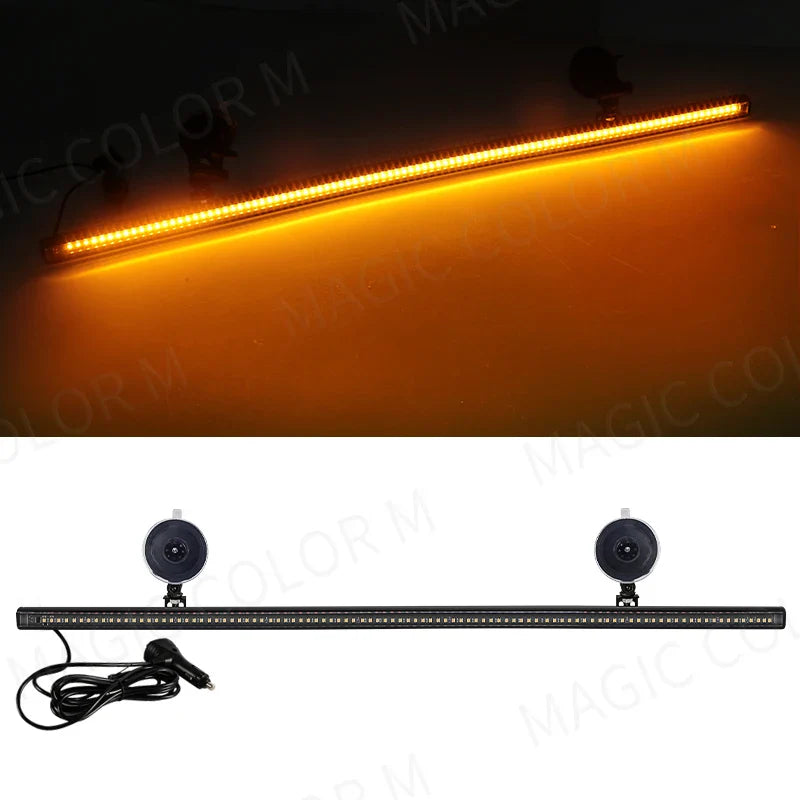 96 LED Stroboszkóp Fénycsík – Veyra – (Autós Vészjelző)