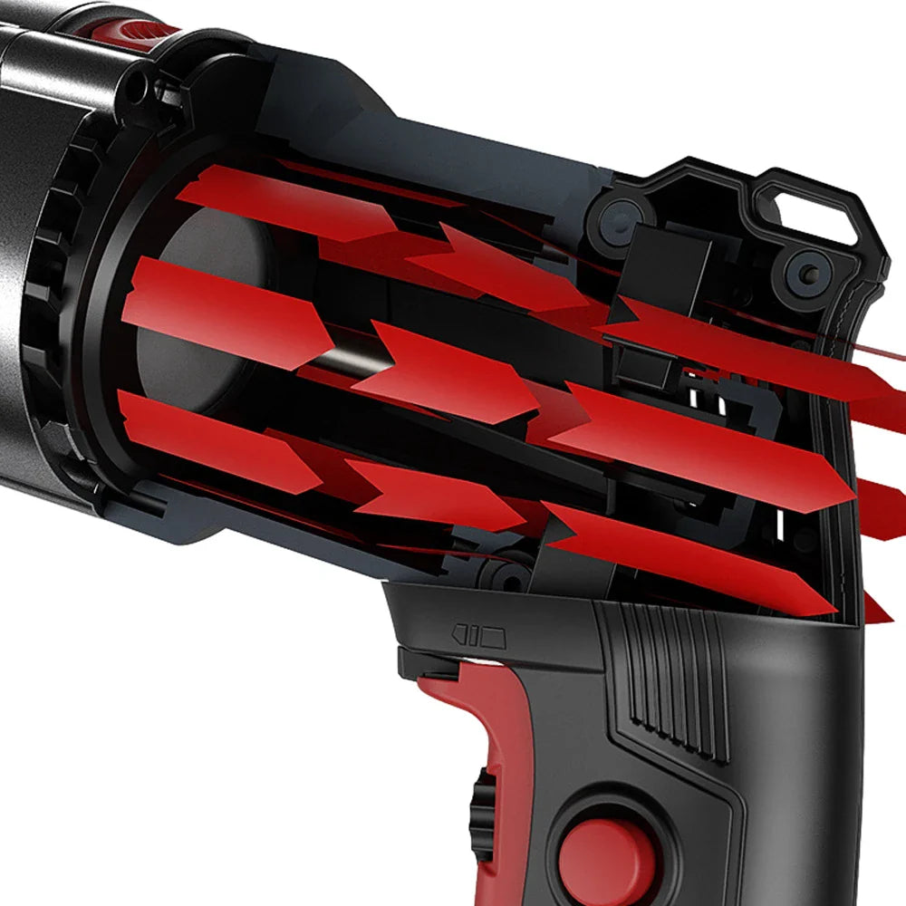 780W Elektromos Kalapács és Fúró Változó Sebességgel – DrillForce