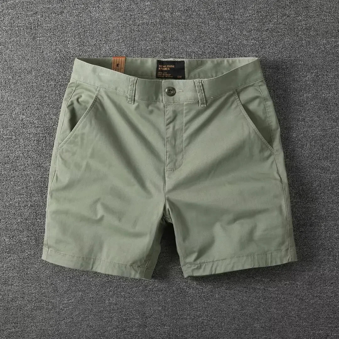 Nyári Chino-sortok kényelmes slim fit szabással – Matteo