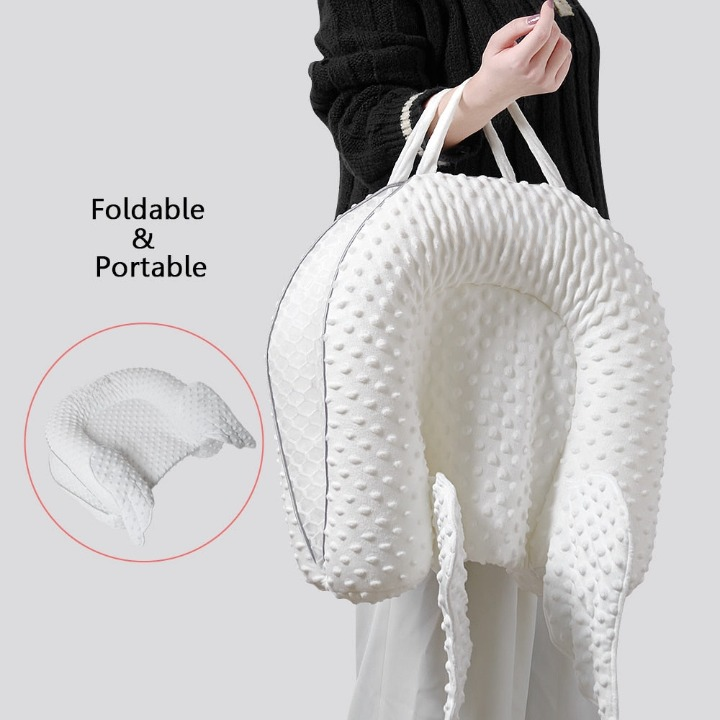 Ergonomikus babafészek háttámaszsal és hálós fekvőfelülettel – Cosynido