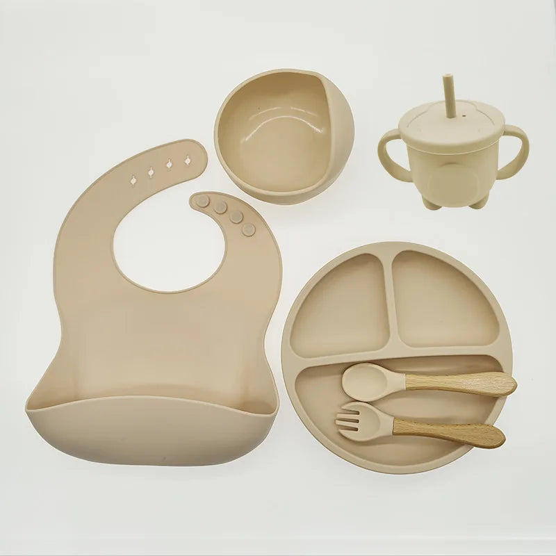 Silicone étkészlet babák számára - TinyBites