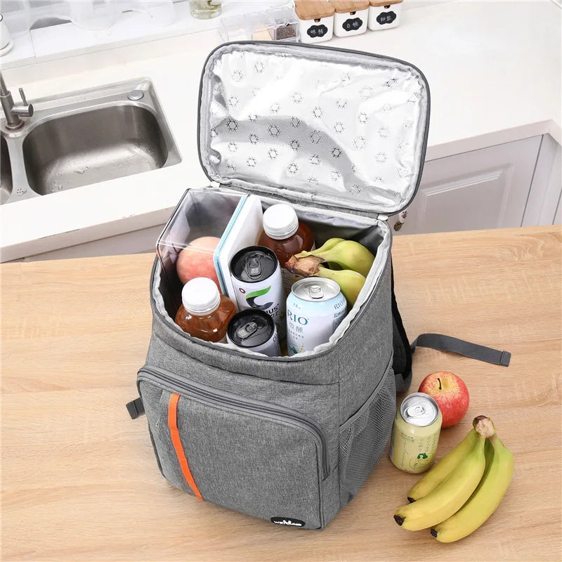 Hőszigetelő Uzsonnás Táska Vízálló Oxford Hordozható Hűtő Háti Táska – ChillPack