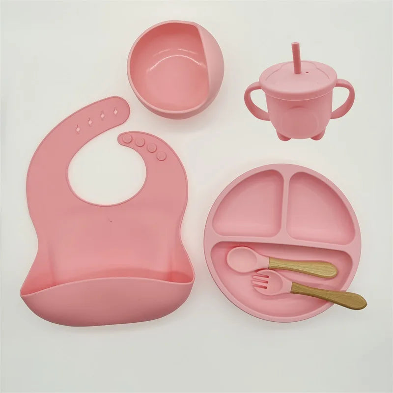 Silicone étkészlet babák számára - TinyBites