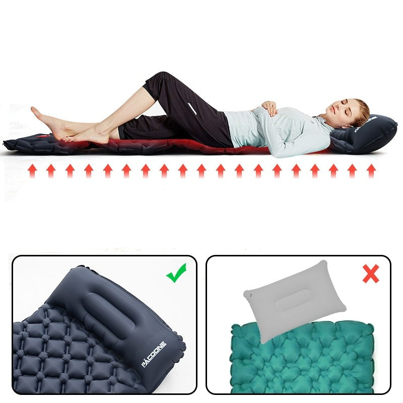 Ultr könnyű vízálló szivacs beépített pumpával - AirRest